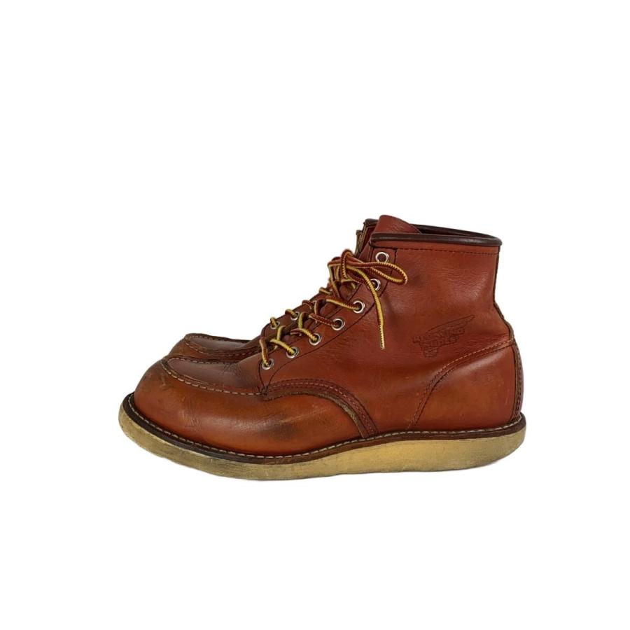 RED WING ブラウンレザーブーツ 8875 RED WING◇レースアップブーツ/US8.5/ブラウン/ブラウン/8875/2010年製