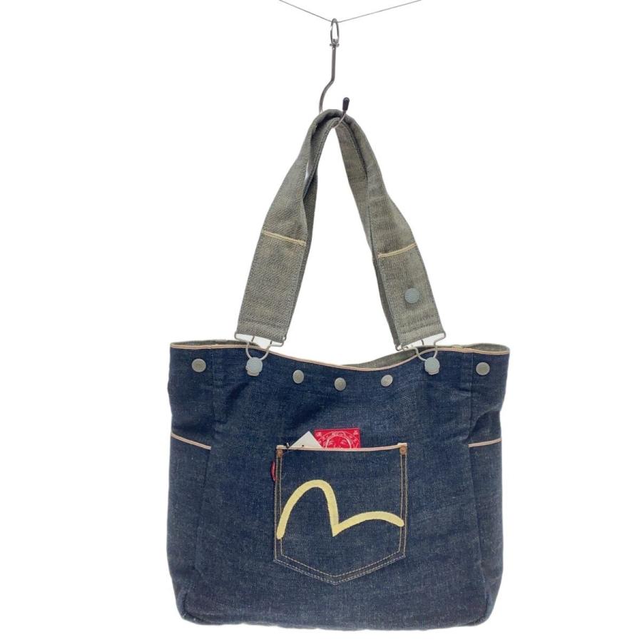 EVISU◇トートバッグ/デニム/IDG// : セカンドストリートYahoo!店