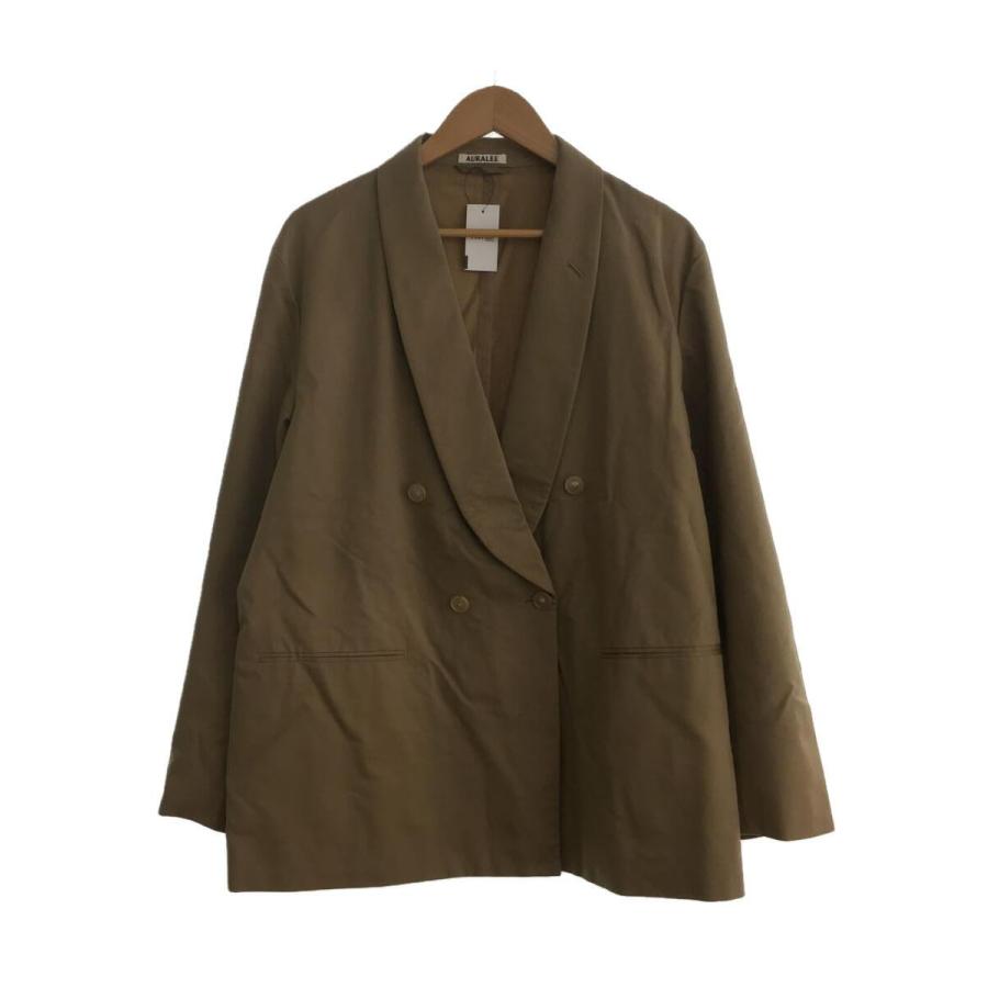 AURALEE◆SUPER FINE WOOL COTTON TWILL SHAWL COLLAR JACKET/4/コットン/BEG  :2320230581024:セカンドストリートYahoo!店 - 通販 - Yahoo!ショッピング