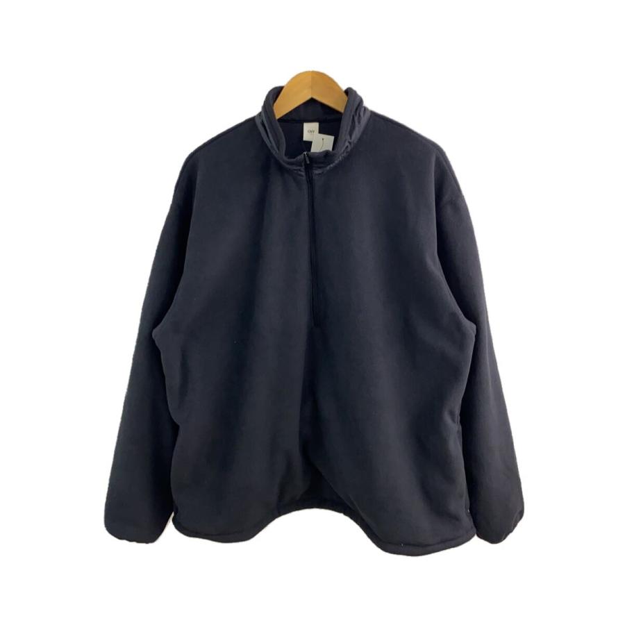 OVY/RECYCLE MICRO FLEECE HALF ZIP JACKET/XL/ポリエステル/BLK