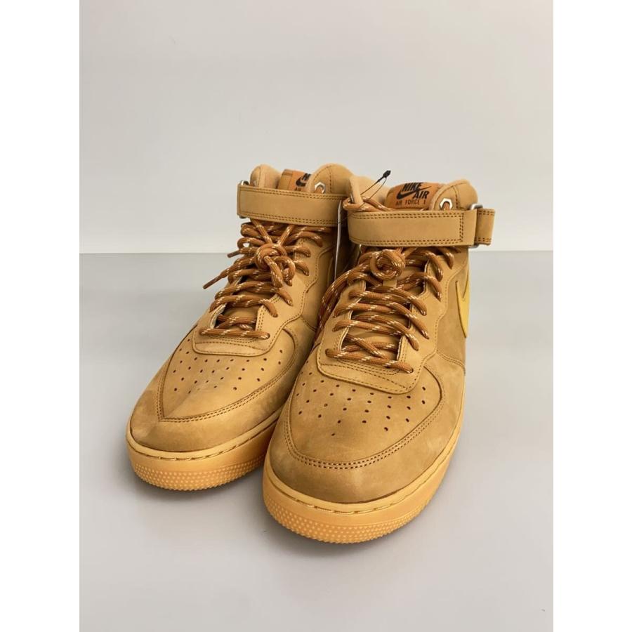 NIKE◇AIR FORCE 1 MID FLAX_エアフォース ミッド フラックス NIKE◇AIR FORCE 1 MID FLAX_エアフォース ミッド フラックス