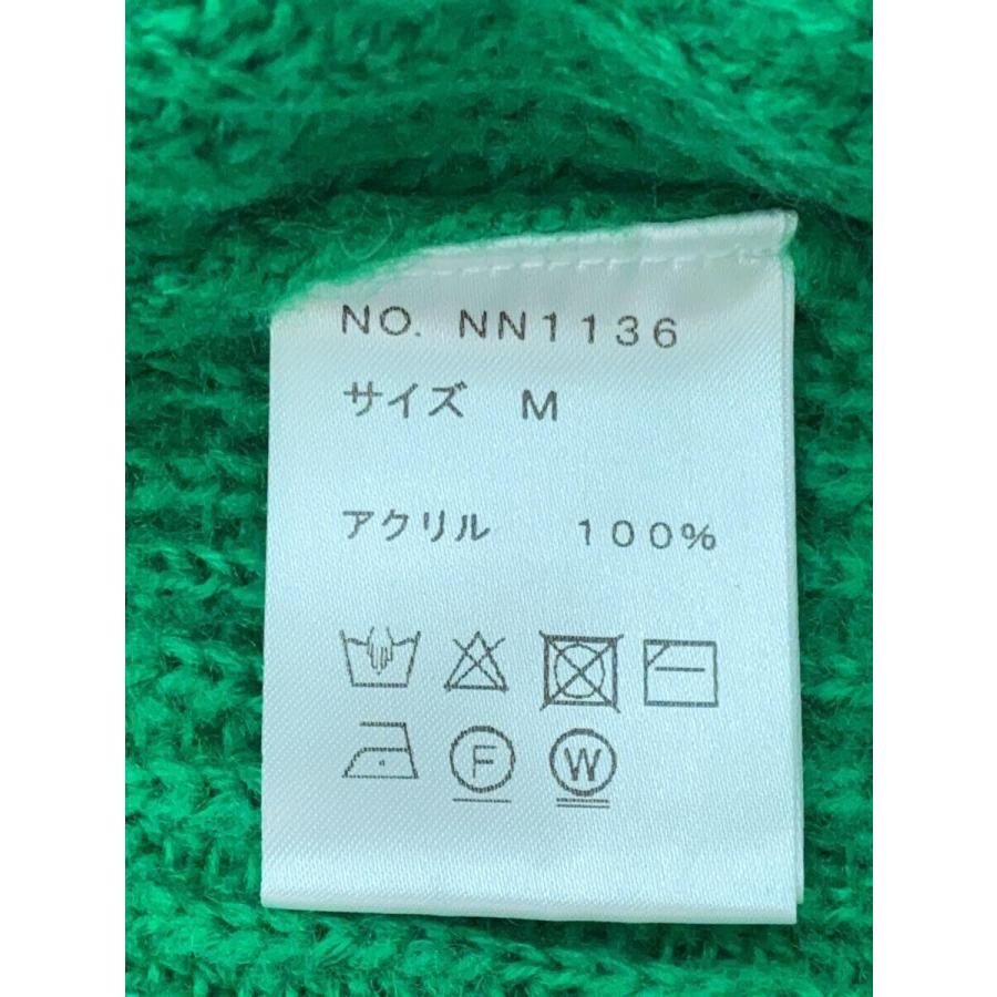 9090◇Angel Knit Cardigan/厚手/M/アクリル/GRN/NN1136 