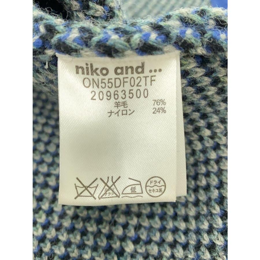 niko and...◆ニットベスト(厚手)/ウール/ブルー/ON55DF02TF｜ssol-shopping｜04