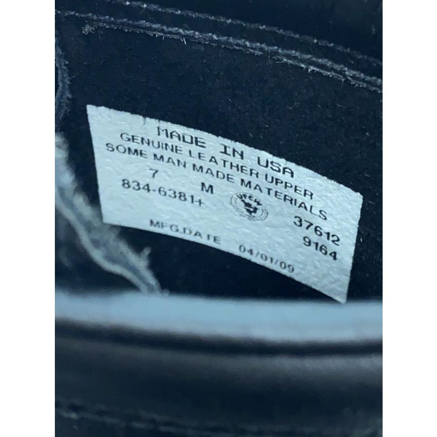 人気定番，正規品 Thorogood◇レースアップブーツ/US7/BLK/834-6381//