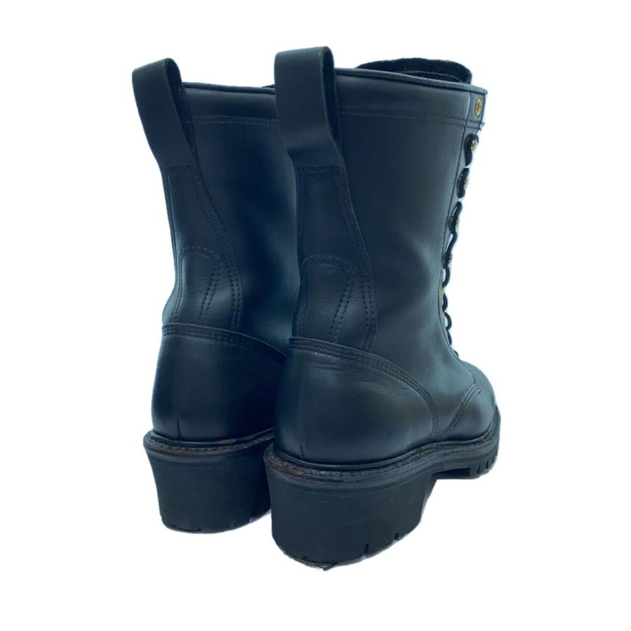 人気定番，正規品 Thorogood◇レースアップブーツ/US7/BLK/834-6381//