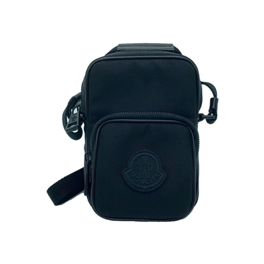 MONCLER◇YEHOR CROSSBODY BAG/ショルダーバッグ/ナイロン/BLK