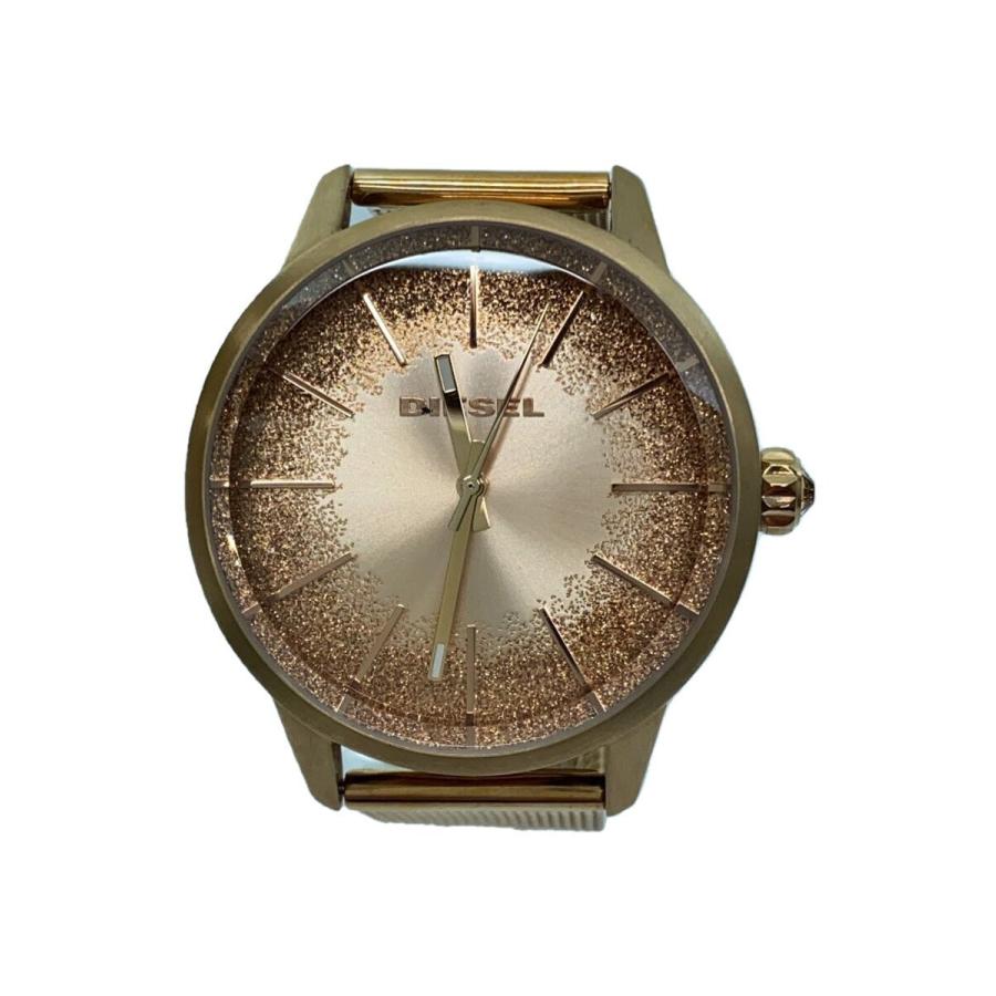 DIESEL◇クォーツ腕時計/アナログ/ステンレス/GLD/GLD/DZ-5592/ローズ