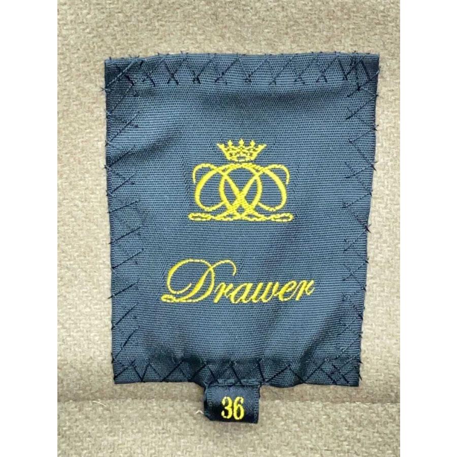 DRAWER◆ダッフルコート/FREE/ウール/BRW/無地/6525-299-0424//_2