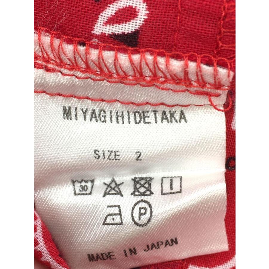 MIYAGIHIDETAKA◇ミヤギヒデタカ/バンダナ柄/BANDANA shirt/長袖シャツ 