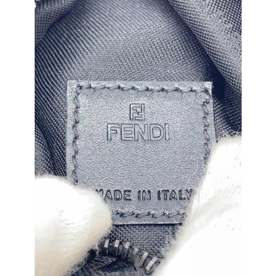 FENDI◇フェンディ/ズッカ柄/コインケース/キャンバス/BLK/総柄 FENDI◇フェンディ/ズッカ柄/コインケース/キャンバス/BLK/総柄