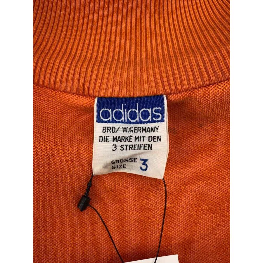 adidas◆アディダス/70s/西ドイツ/デサント社製/トラックジャケット/3/ナイロン/オレンジ｜ssol-shopping｜03