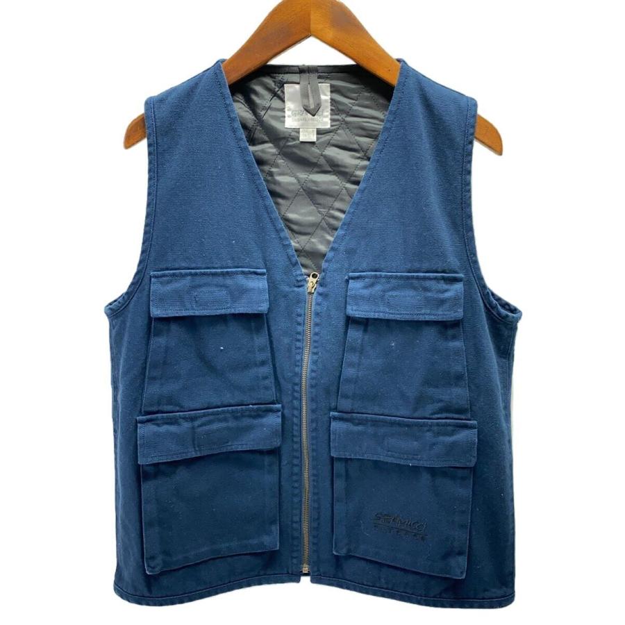 GRAMICCI◇グラミチ/G2FM-J025/GEAR VEST/ベスト/M/コットン/ネイビー