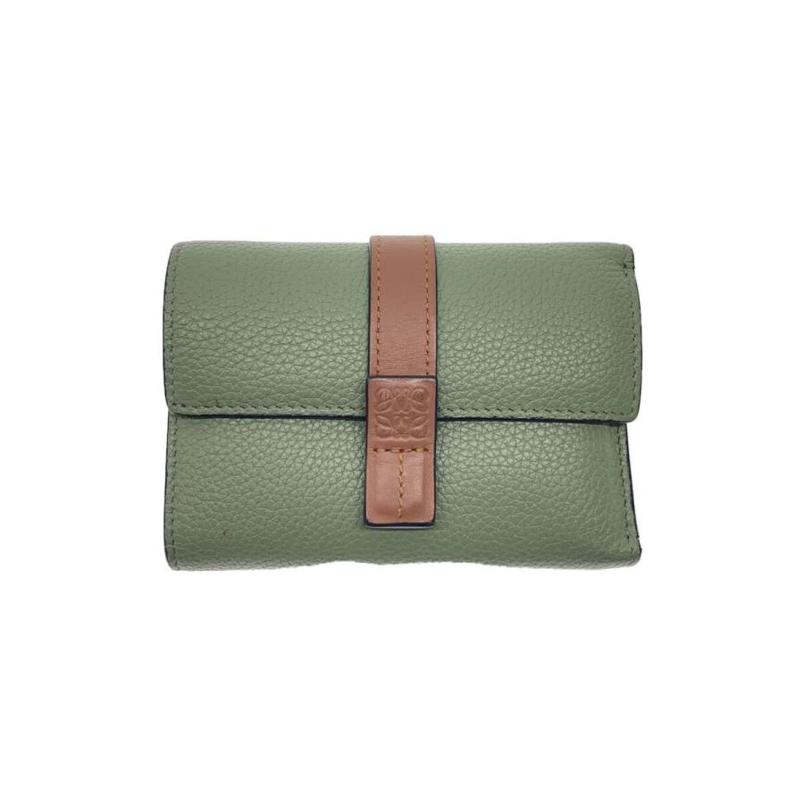 LOEWE◇ロエベ/バーティカルウォレットスモール/3つ折り財布/レザー 