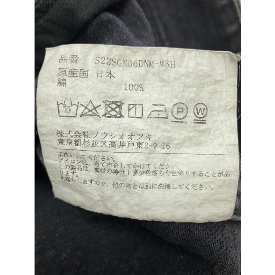 SOSHIOTSUKI◇The BDH Denim Jacket/Gジャン/46/コットン/BLK