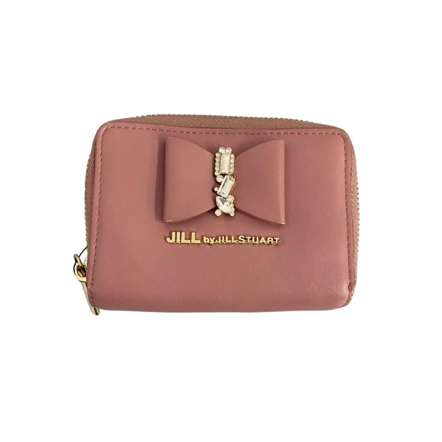JILL by JILLSTUART◇リボンビジューウォレットシリーズ/財布/--/PNK