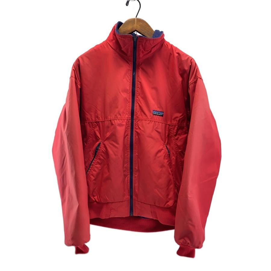 patagonia◇USA製/ナイロンジャケット/S/ポリエステル/RED/無地/28111