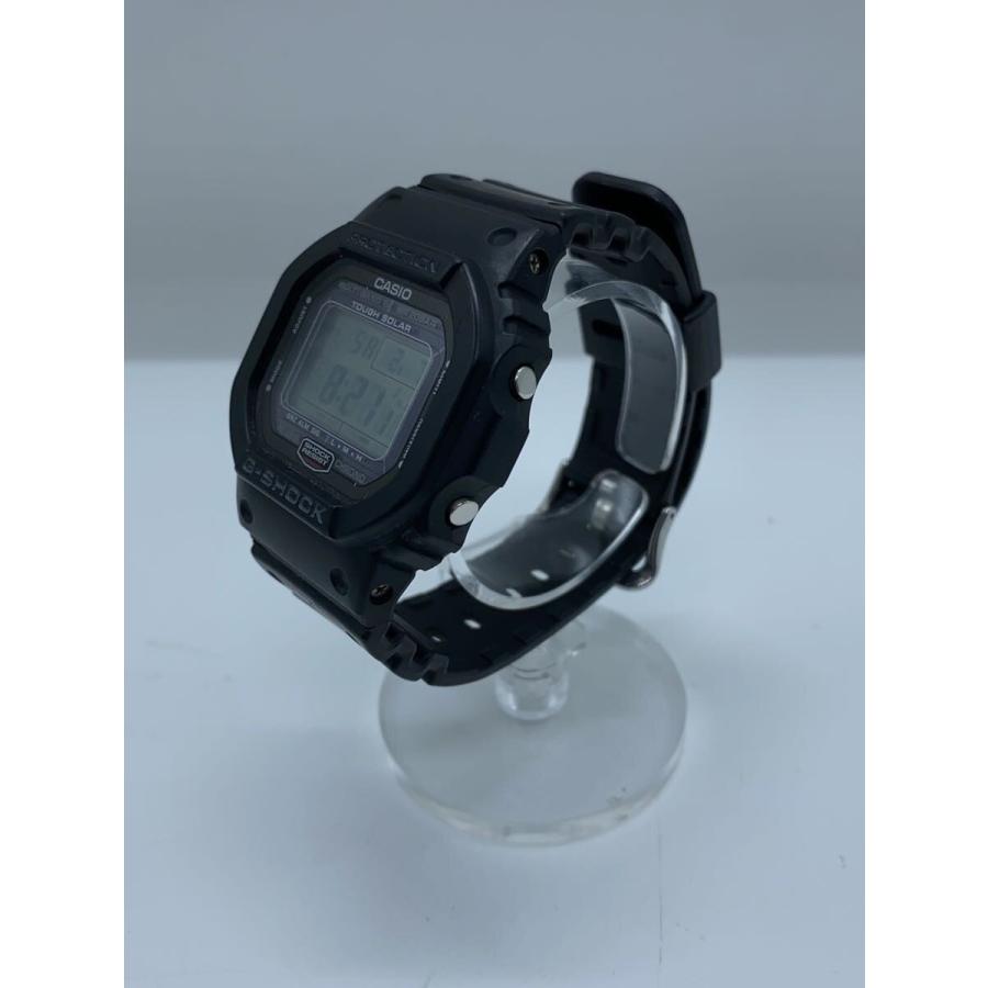 CASIO◇クォーツ腕時計/デジタル/ラバー/GRY/BLK/gw-5000 : セカンド