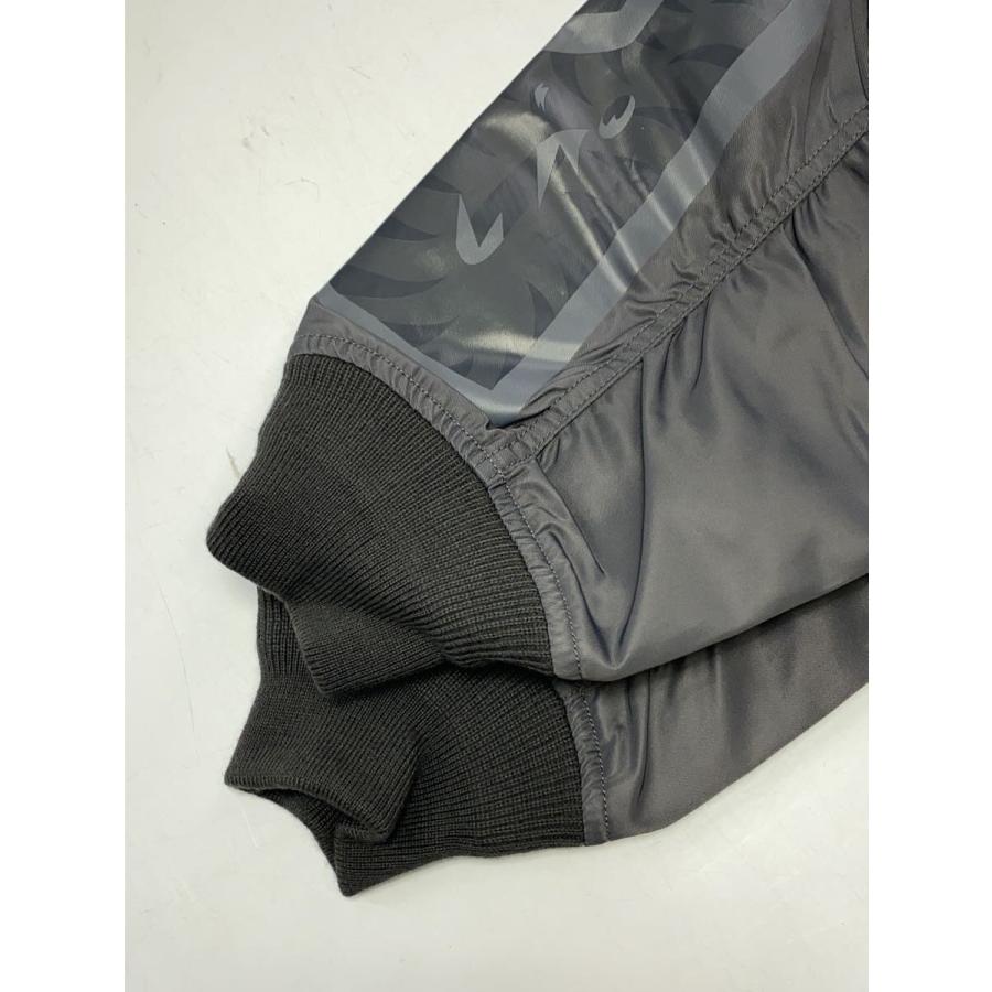 A BATHING APE◆TONAL CHAIN STITCH SHARK BOMBER JACKET/L/グレー/001LJL801313Mの画像