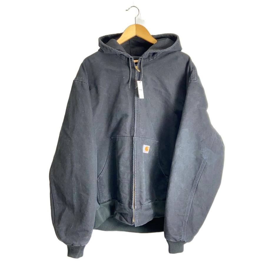 カーハートRN#14806 MICHELIN Carhartt◇ジャケット/--/コットン/BLK/RN#14806 : セカンドストリート