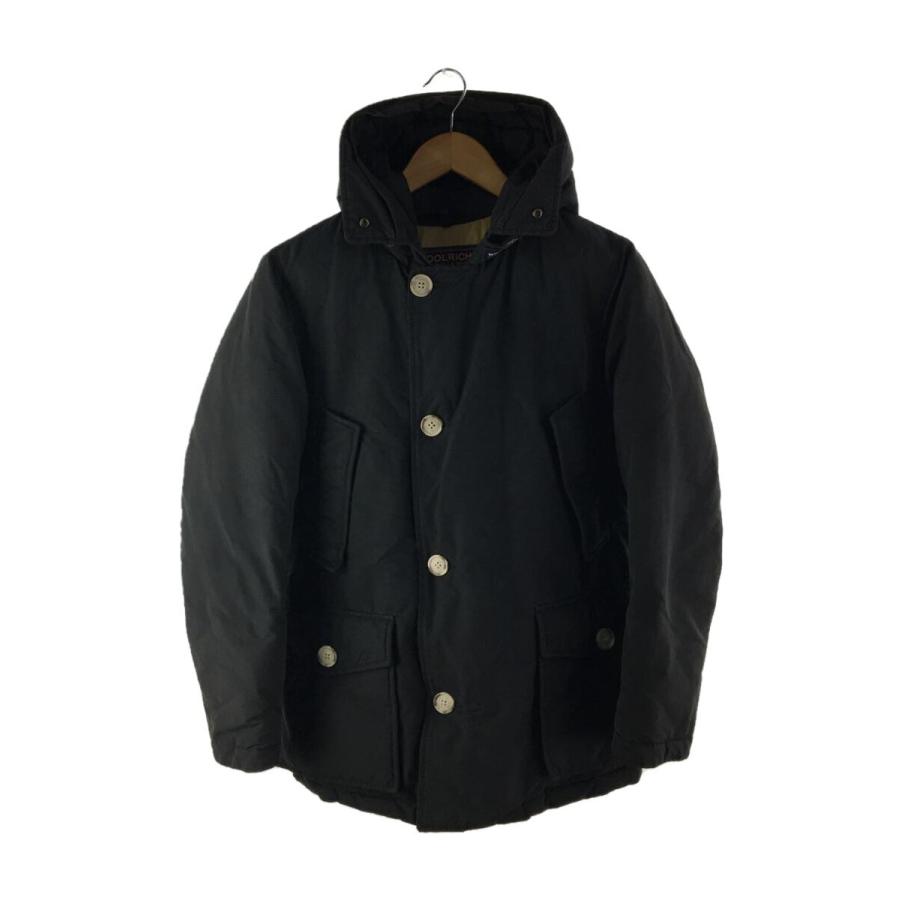 Woolrich◇ARCTIC PARKA/ダウンジャケット/XS/コットン/ブラック