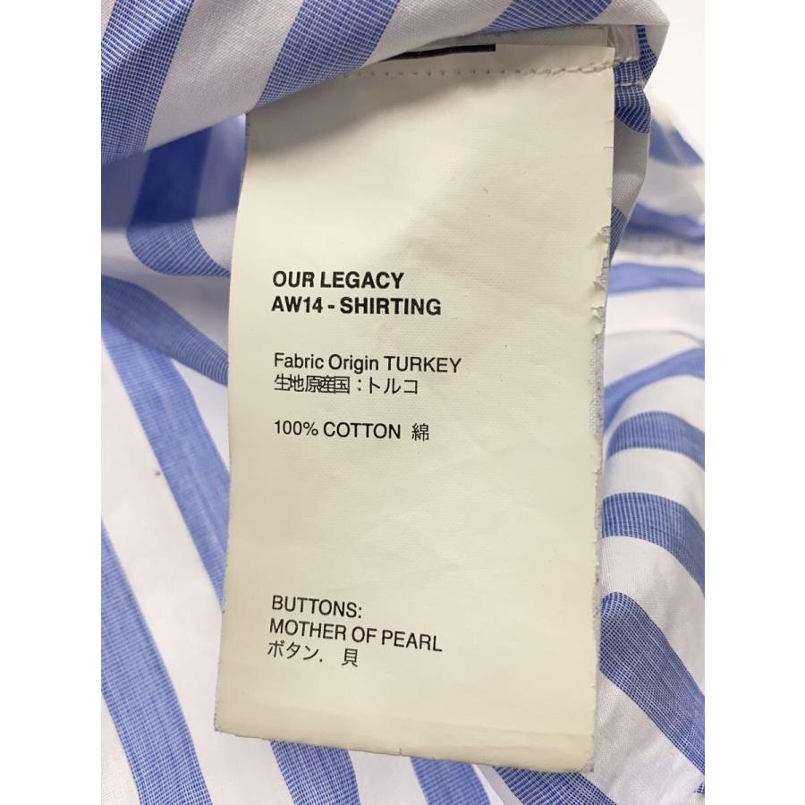 OUR LEGACY◇AW14-SHIRTING/長袖シャツ/44/コットン/WHT OUR LEGACY◇AW14-SHIRTING/長袖シャツ/44/コットン/WHT