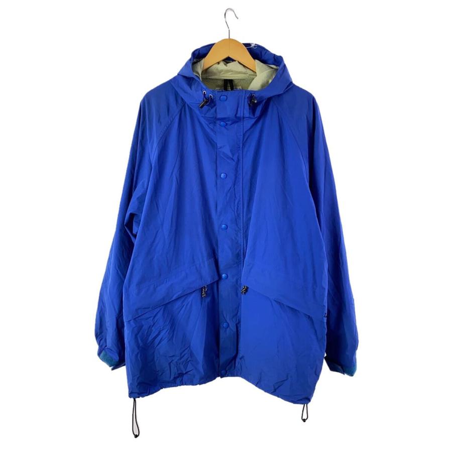 L.L.Bean◇90s LLBean Gore-Tex Stowaway Jacket/XXL/BLU/無地 L.L.Bean◇90s LLBean Gore-Tex Stowaway Jacket/XXL/BLU/無地