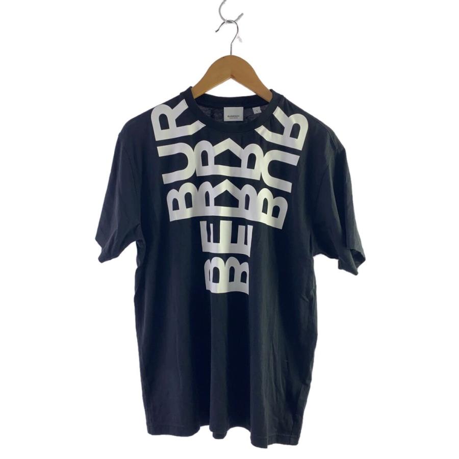BURBERRY◇Tシャツ/S/コットン/BLK/プリント/8052210// : セカンド