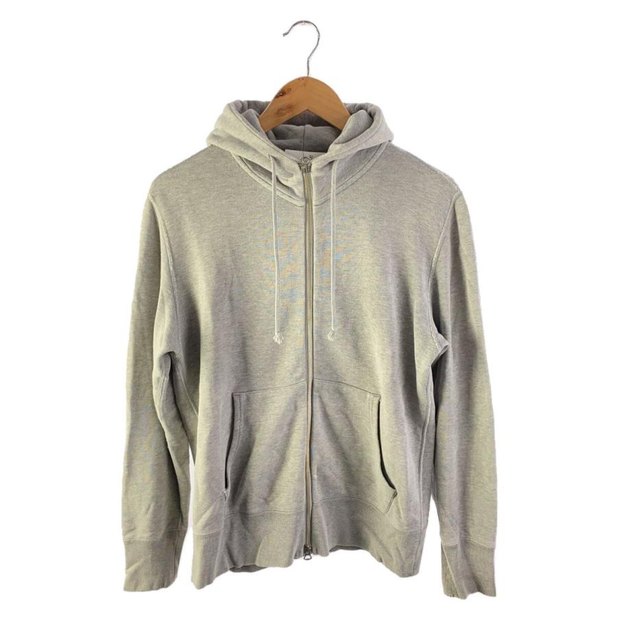 超美品　LOOPWHEELER パーカー Mサイズ 100%コットン LOOPWHEELER◇ジップパーカー/M/コットン/SLV : セカンドストリート