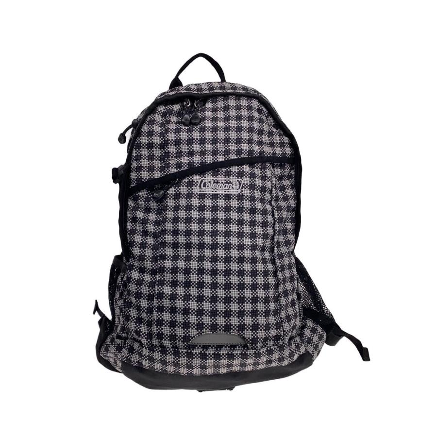 Coleman◇リュック/ナイロン/BLK/チェック/1405 : セカンドストリート