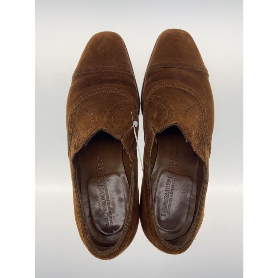EDWARD GREEN◆KIBWORTH/E888/ローファー/US7.5/BRW/スウェード//_2
