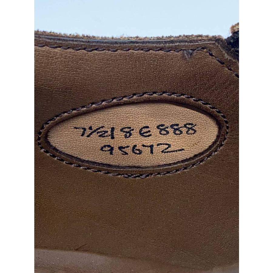 EDWARD GREEN◆KIBWORTH/E888/ローファー/US7.5/BRW/スウェード//_4