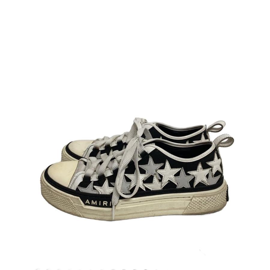 AMIRI◇ローカットスニーカー/42/BLK/キャンバス/ps23mfs014-001/STARS