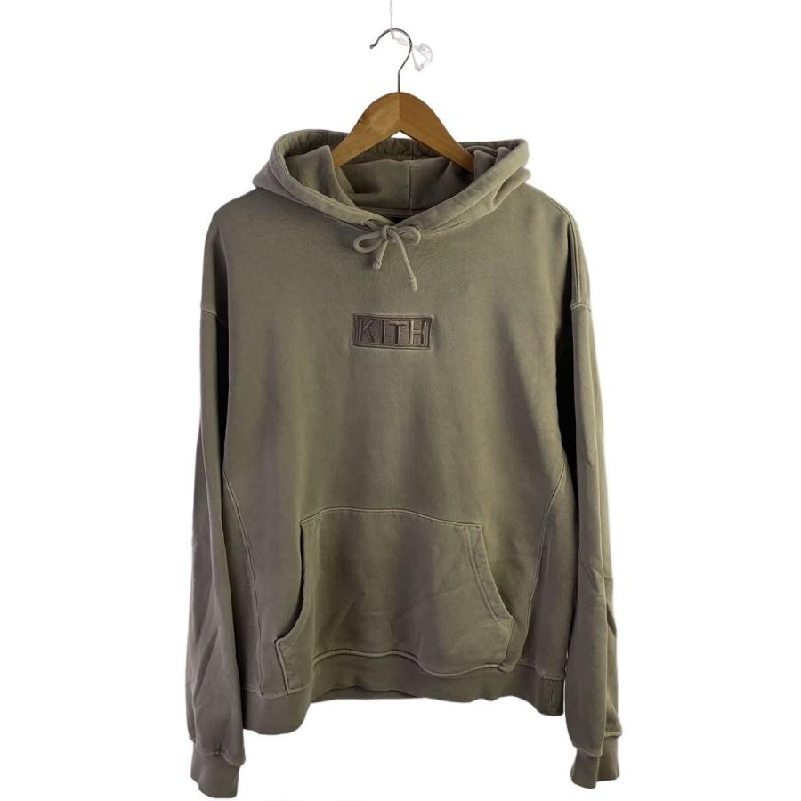 KITH◇パーカー/box logo/S/コットン/BEG : セカンドストリートYahoo