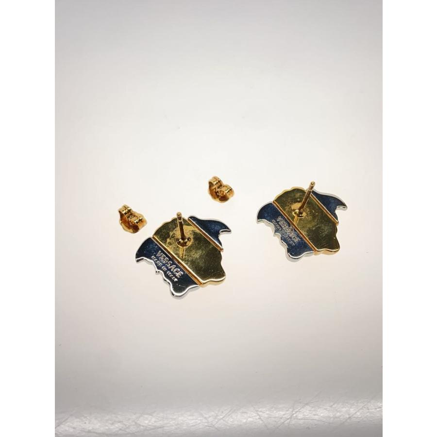 VERSACE◇ピアス/--/カラーストーン/GLD/メンズ/DG28466/メドゥーサ