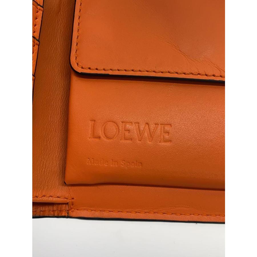 LOEWE◆2つ折り財布/レザー/KHK/無地/メンズ/C314302X01｜ssol-shopping｜03