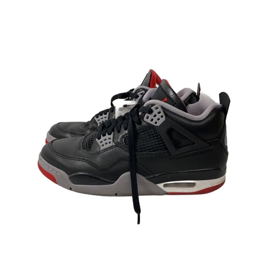 NIKE◇AIR JORDAN 4_エアジョーダン 4/28.5cm/BLK : セカンド 