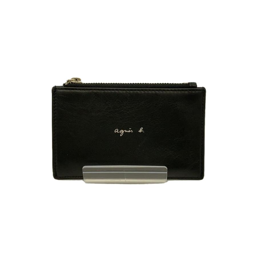Chloe◇カードケース/レザー/BLK/無地/レディース クロエ Chloe 