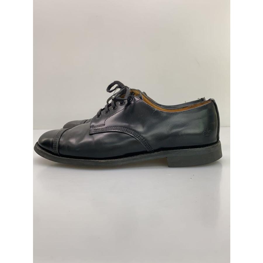 SANDERS◇シューズ/US7/BLK/レザー/1128B/MILITARY DERBY SHOE