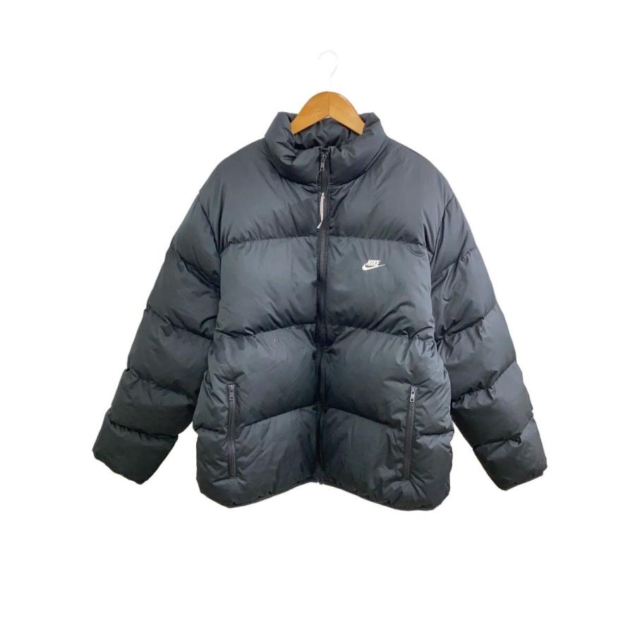 NIKE◇ダウンジャケット/XXL/ポリエステル/BLK/FB7369-010/NIKE AS M