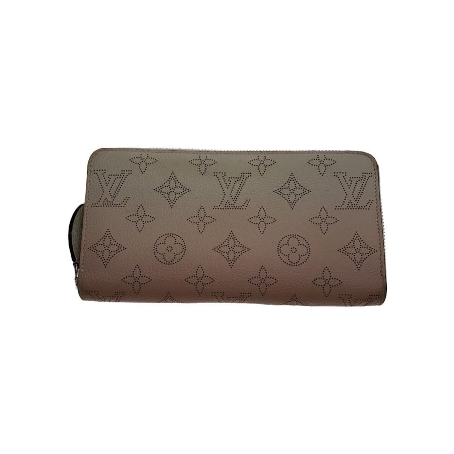 LOUIS VUITTON◇ジッピー・ウォレット_マヒナ_PNK/レザー/PNK
