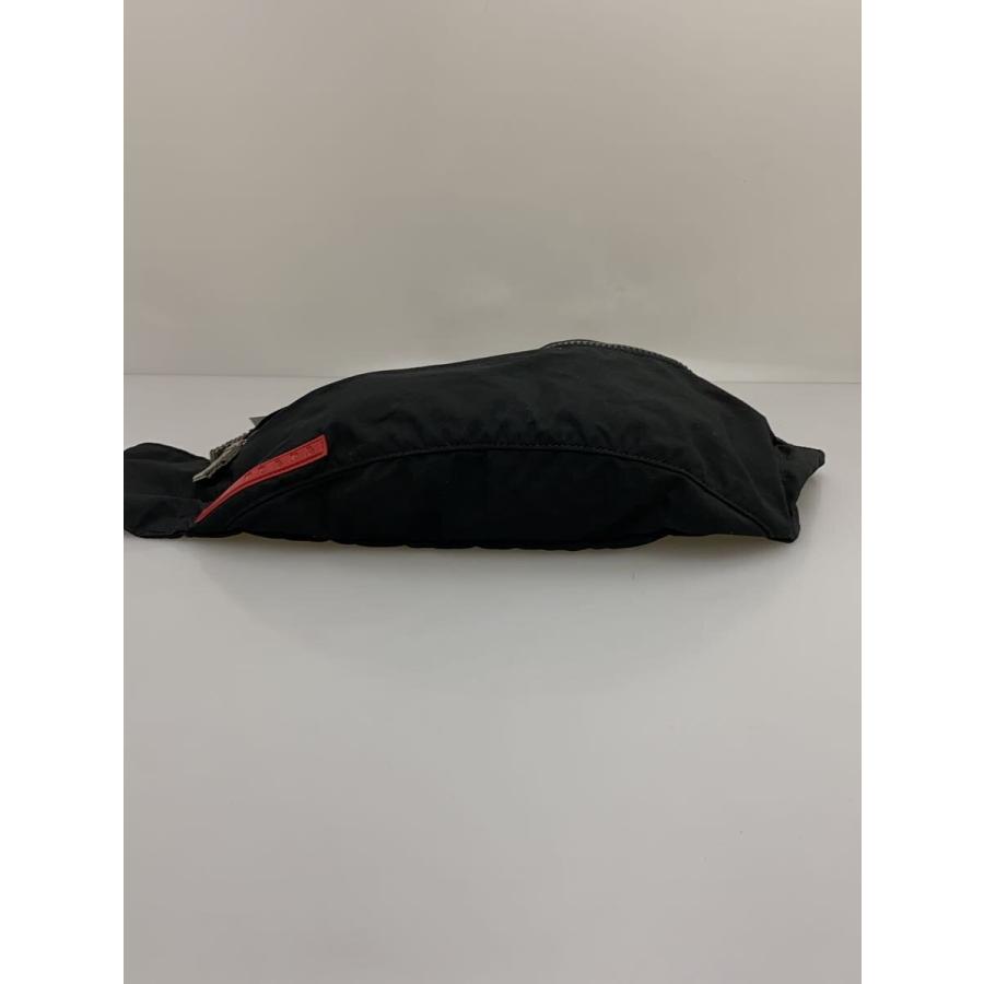 PRADA◇プラダ スポーツ/ウエストバッグ/ナイロン/BLK/4VA107 PRADA◇プラダ スポーツ/ウエストバッグ/ナイロン/BLK/4VA107