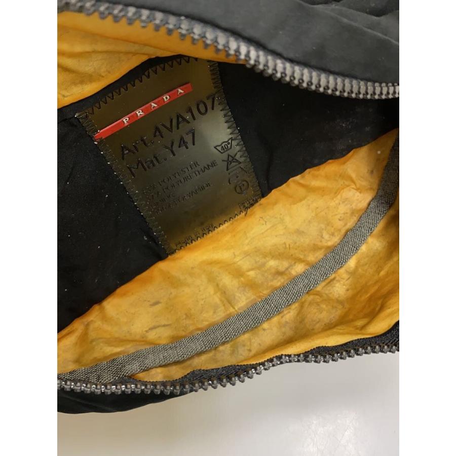 PRADA◇プラダ スポーツ/ウエストバッグ/ナイロン/BLK/4VA107 PRADA◇プラダ スポーツ/ウエストバッグ/ナイロン/BLK/4VA107