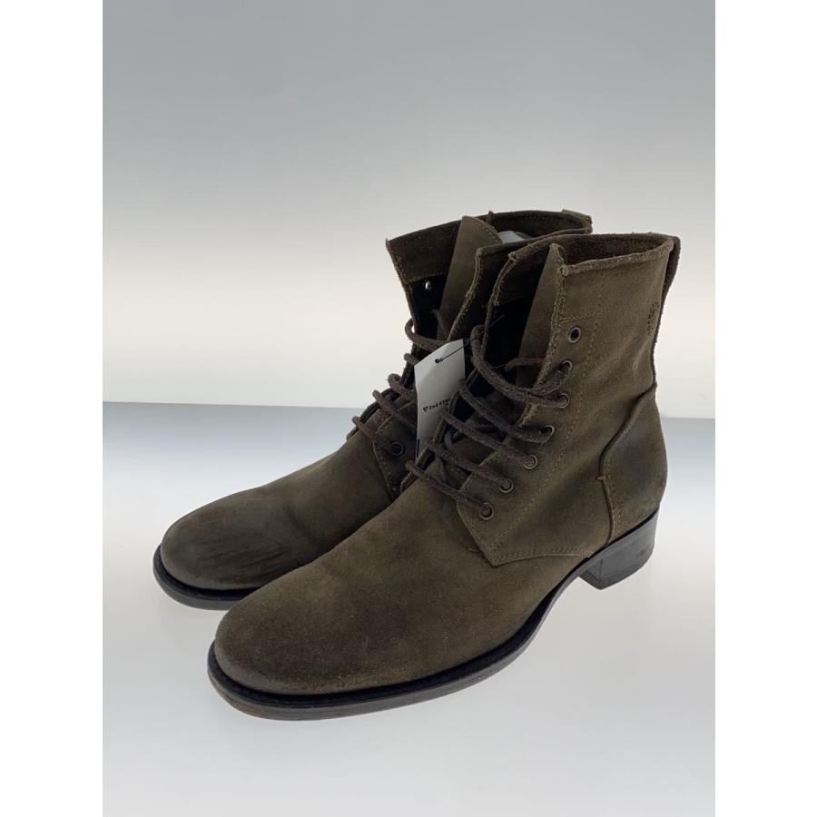 BUTTERO◇レースアップブーツ/40.5/GRY/スウェード/B1101 : セカンド