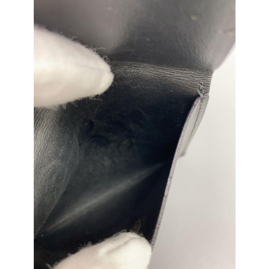 Acne Studios(Acne)◇2つ折り財布/レザー/BLK/無地/レディース/cg0005