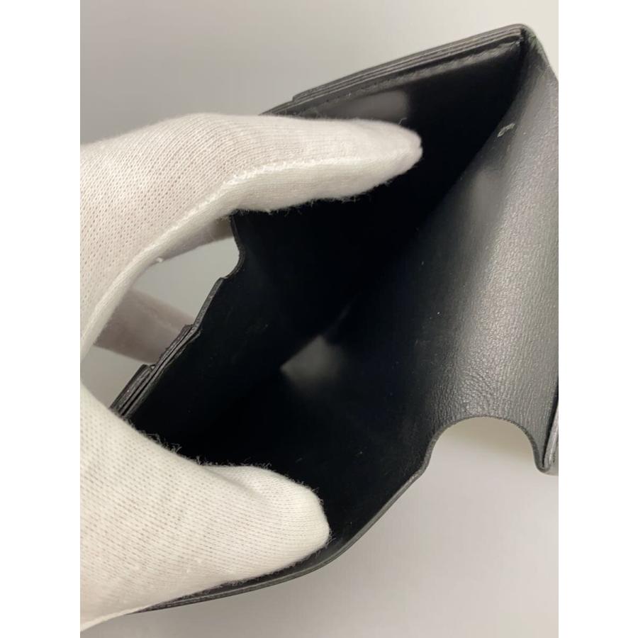 Acne Studios(Acne)◇2つ折り財布/レザー/BLK/無地/レディース/cg0005