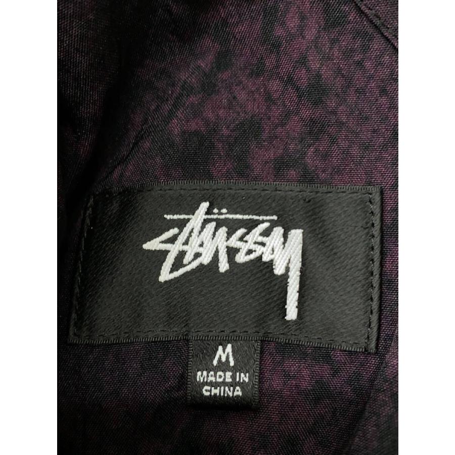 STUSSY◇ダウンベスト/M/ナイロン/PUP/総柄/115669 : セカンド