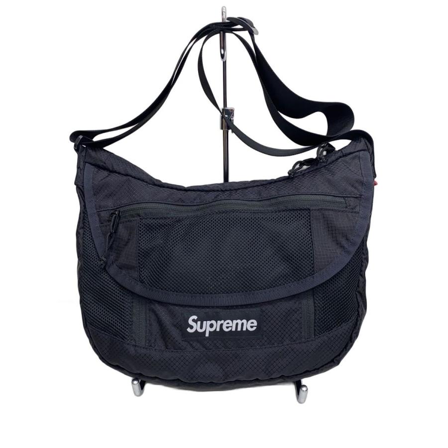 22SS Supreme small messenger bag ブラック Supreme◇22SS/Small Messenger Bag/ショルダーバッグ/ナイロン/BLK