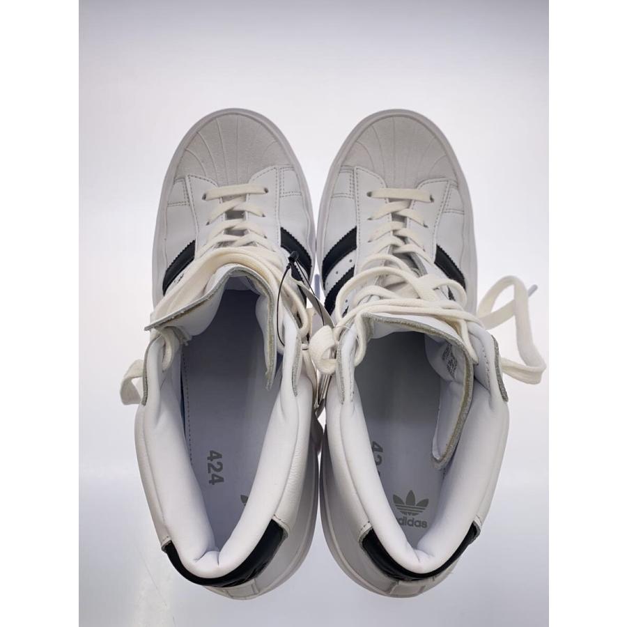 adidas◇424 X PRO MODEL/ハイカットスニーカー/30cm/WHT/FX6851 adidas◇424 X PRO MODEL/ハイカットスニーカー/30cm/WHT/FX6851