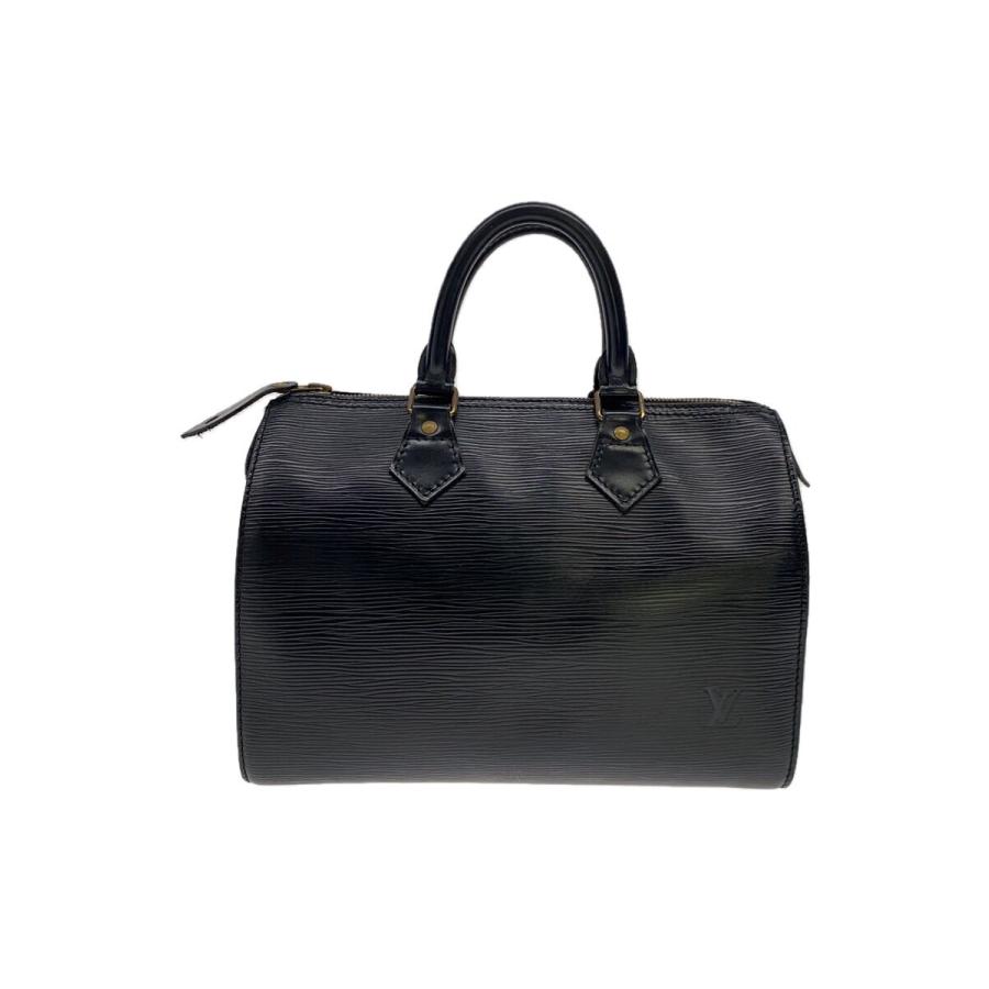 LOUIS VUITTON◇スピーディ25_エピ_BLK/レザー/BLK : セカンド