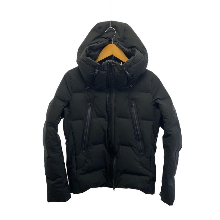 DESCENTE◇水沢ダウン/ダウンジャケット/S/ポリエステル/BLK/DAMMGK30U